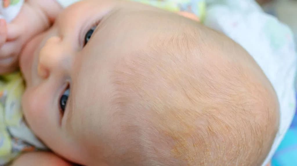 Bebeklerde kuru kafa derisi